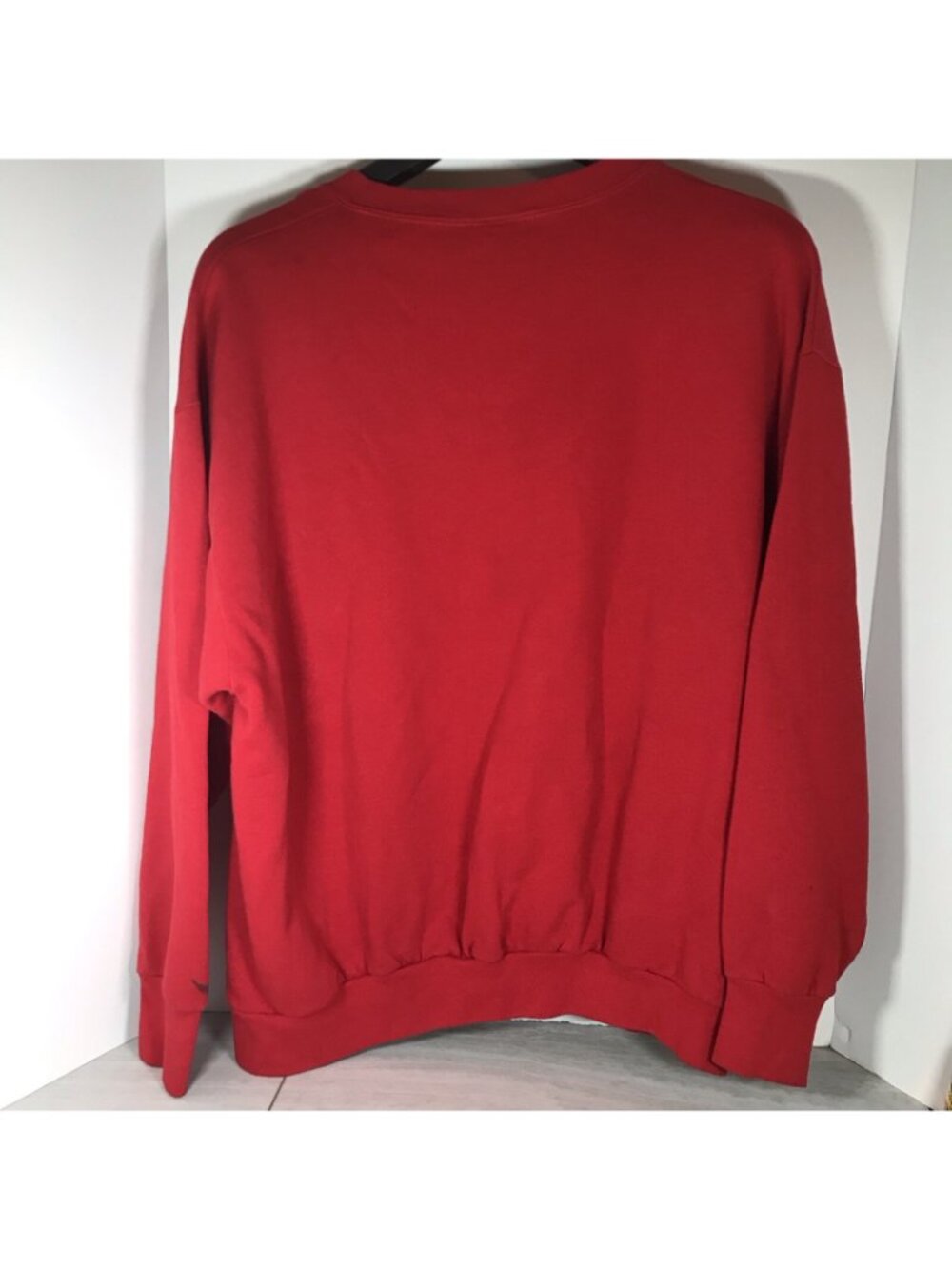 Vtg Magic Johnson Originals Chicago Blackhawks Sweatshirt XXL Red NHL Official - Picture 5 of 5